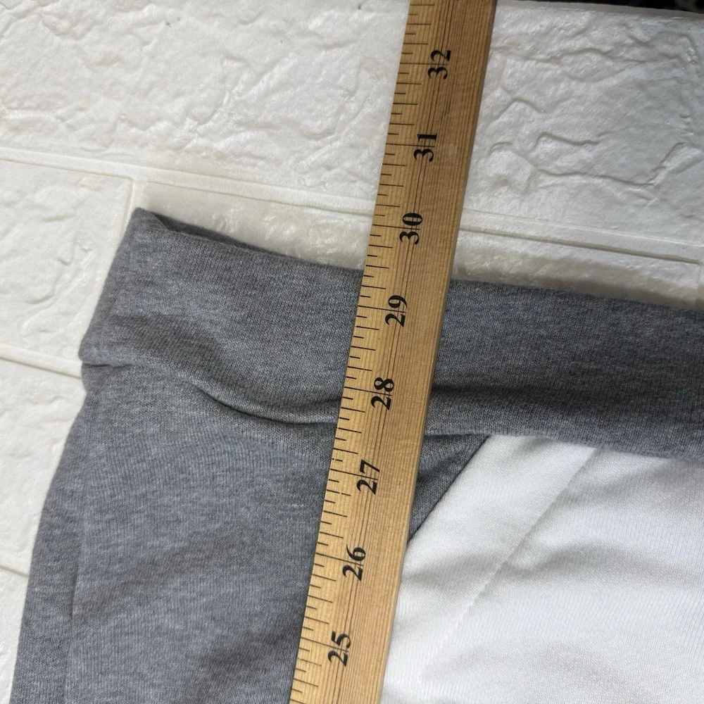 Nike Jordan Hoodie Mens XL Sweatshirt Pullover Gray White Logo Activewear